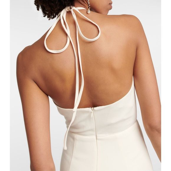 STAUD Abigail crêpe maxi dress - Picture 5 of 10